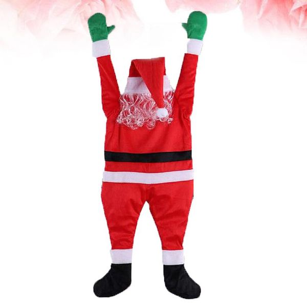 christmas decorations santa suit gutter hanging claus creative party decoration for yard car wall
christmas decorations santa suit gutter hanging claus creative party decoration for yard car wall