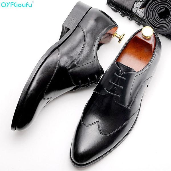 qyfcioufu new handmade men's oxford shoes solid black genuine calf leather wedding shoe male formal office men's dress shoes 
qyfcioufu new handmade men's oxford shoes solid black genuine calf leather wedding shoe male formal office men's dress shoes