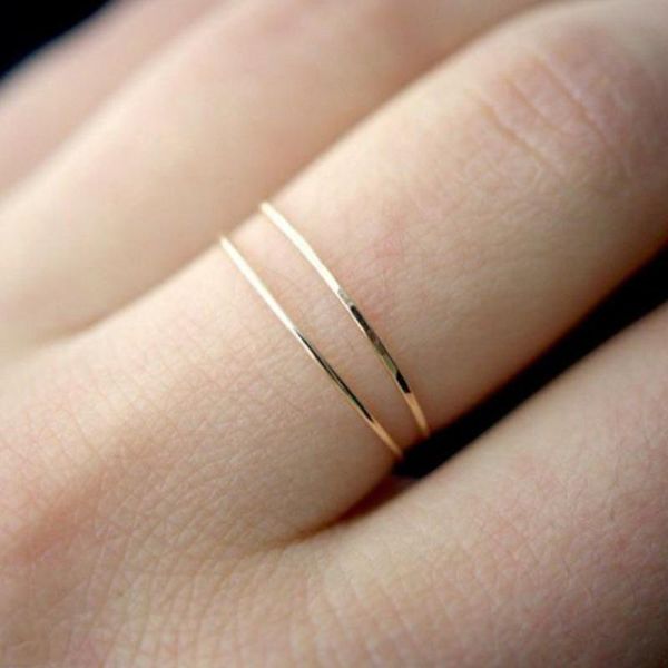 thin titanium steel silver color couple ring simple fashion rose gold color finger ring for women and men mens gifts, Slivery;golden
thin titanium steel silver color couple ring simple fashion rose gold color finger ring for women and men mens gifts, Slivery;golden