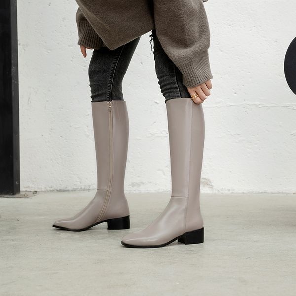 knee boots female boots genuine leather black knight women autumn and winter women shoes
knee boots female boots genuine leather black knight women autumn and winter women shoes