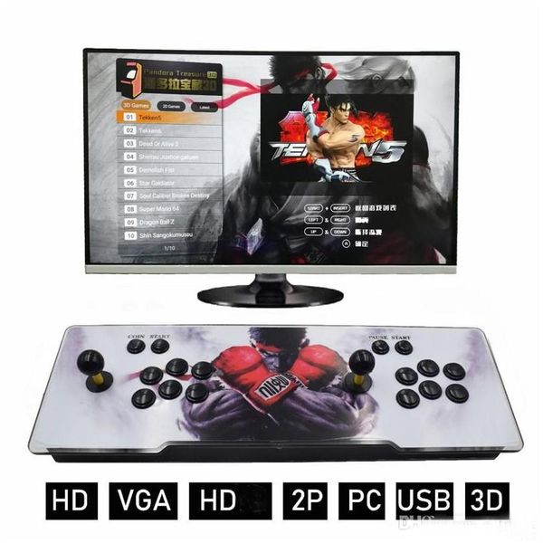 2323 in 1 high-definition host home game machine moonlight pandora 12s 3d box 1280*720p 32gb arcade hd games console vga output
2323 in 1 high-definition host home game machine moonlight pandora 12s 3d box 1280*720p 32gb arcade hd games console vga output