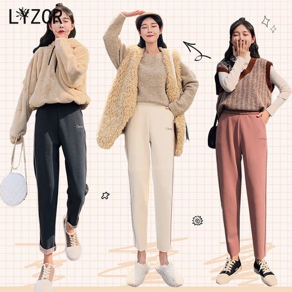 lyzcr woolen women winter pants thick warm vintage autumn thicken feleece trousers harem pants for women velvet pants capris 201102, Black;white
lyzcr woolen women winter pants thick warm vintage autumn thicken feleece trousers harem pants for women velvet pants capris 201102, Black;white
