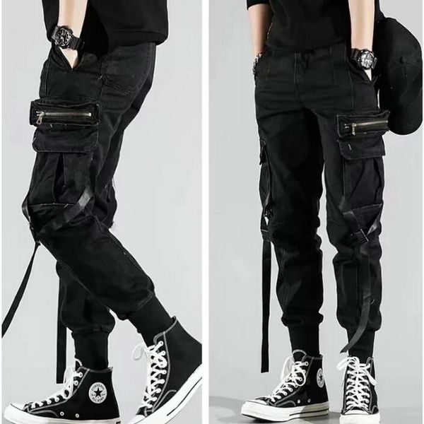men's pants men side pockets harem nice autumn hip hop casual ribbons design male joggers trousers fashion streetwear pant black
men's pants men side pockets harem nice autumn hip hop casual ribbons design male joggers trousers fashion streetwear pant black