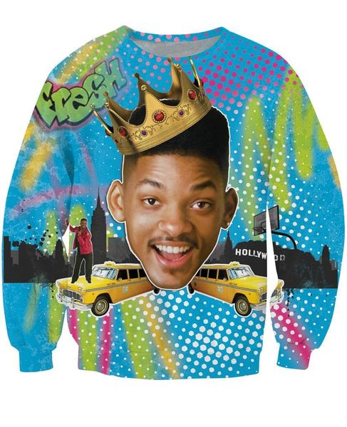 w151231 opcolv new fashion women/men punk 3d sweatshirt print the fresh prince of bel-air hoodies funny harajuku graphic 3d sweatshirts, Black
w151231 opcolv new fashion women/men punk 3d sweatshirt print the fresh prince of bel-air hoodies funny harajuku graphic 3d sweatshirts, Black