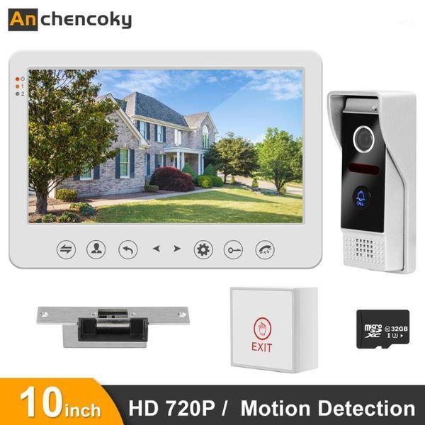 video door phones anchencoky 10inch intercom 720p call panel with cathode lock support remote unlock for home security doorbell kit1
video door phones anchencoky 10inch intercom 720p call panel with cathode lock support remote unlock for home security doorbell kit1