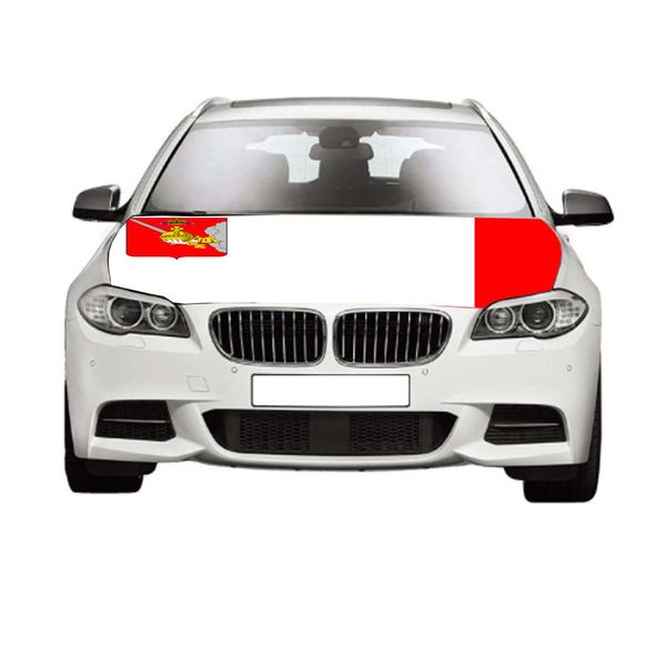 vologda oblast flags 3.3x5ft 100%polyester,car bonnet banner