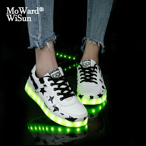 size 30-43 children glowing sneakers with luminous sole boys girls usb charged lights shoes women led slippers for kids, Black
size 30-43 children glowing sneakers with luminous sole boys girls usb charged lights shoes women led slippers for kids, Black