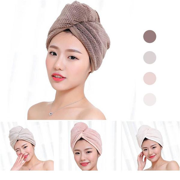 23*60cm 1 pc quick dry towels microfiber fabric dry hair hat shower cap lady turban bath towel a wmtewt
23*60cm 1 pc quick dry towels microfiber fabric dry hair hat shower cap lady turban bath towel a wmtewt