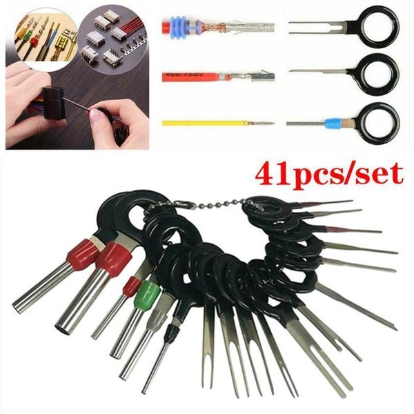 automotive repair kits 41pcs 2021 car terminal removal tool electrical wiring crimp connector pin extractor kit auto tools1
automotive repair kits 41pcs 2021 car terminal removal tool electrical wiring crimp connector pin extractor kit auto tools1