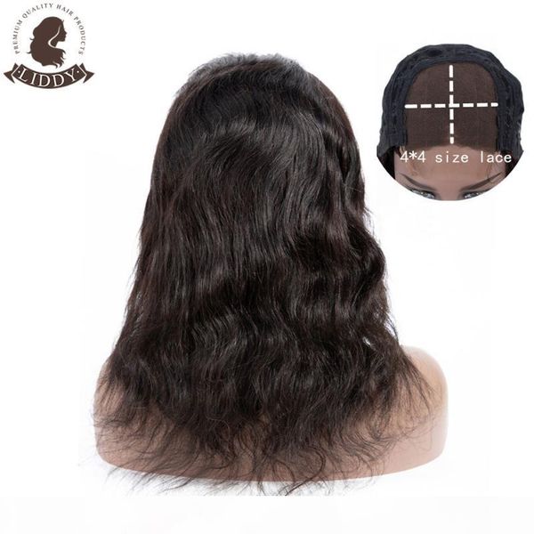 liddy 4*4 body wave 100% human hair wigs lace closure human hair wigs for black women non-remy natural color 150% density, Black;brown
liddy 4*4 body wave 100% human hair wigs lace closure human hair wigs for black women non-remy natural color 150% density, Black;brown