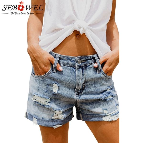 sebowel summer vintage faded jeans shorts woman female rolled cuff distressed denim shorts plus size s-xxl ladies short pants y200403, White;black
sebowel summer vintage faded jeans shorts woman female rolled cuff distressed denim shorts plus size s-xxl ladies short pants y200403, White;black
