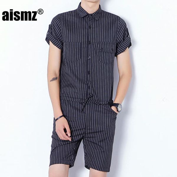 men's tracksuits aismz fashion mens rompers short sleeve male stretch slim fit jumpsuit cool cargo single breasted trousers overalls1, Gray
men's tracksuits aismz fashion mens rompers short sleeve male stretch slim fit jumpsuit cool cargo single breasted trousers overalls1, Gray