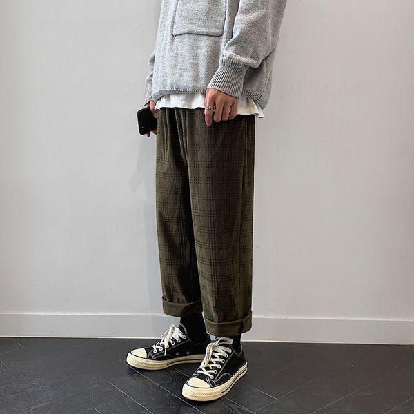 men's trousers 2021 autumn thin new winter plaided pants young clothes zlzu, Black
men's trousers 2021 autumn thin new winter plaided pants young clothes zlzu, Black