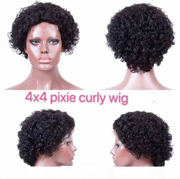 xbl pixie cut wig short bob 4*4 lace front human hair wig straight brazilian remy hair pre plucked diy your style, Black;brown
xbl pixie cut wig short bob 4*4 lace front human hair wig straight brazilian remy hair pre plucked diy your style, Black;brown