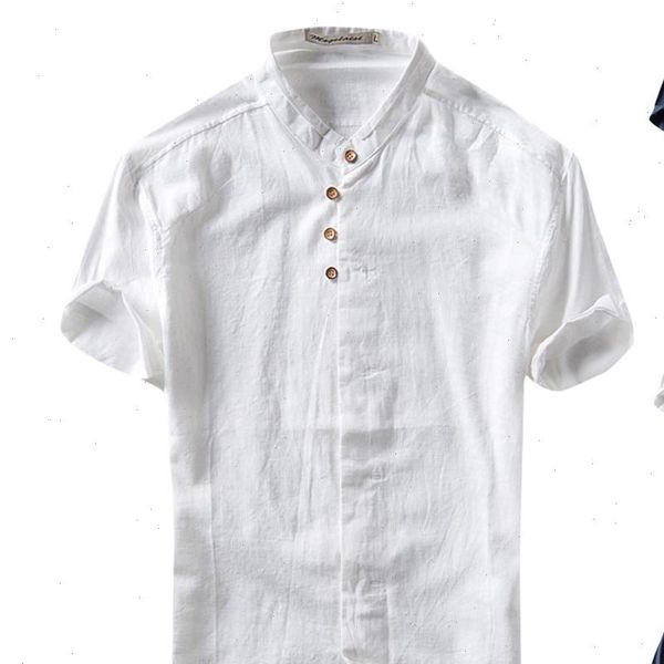 s 2xl mens causal shirt short sleeve button linen solid color loose blouse men clothing soft comfortable mens shirt, White;black 
s 2xl mens causal shirt short sleeve button linen solid color loose blouse men clothing soft comfortable mens shirt, White;black