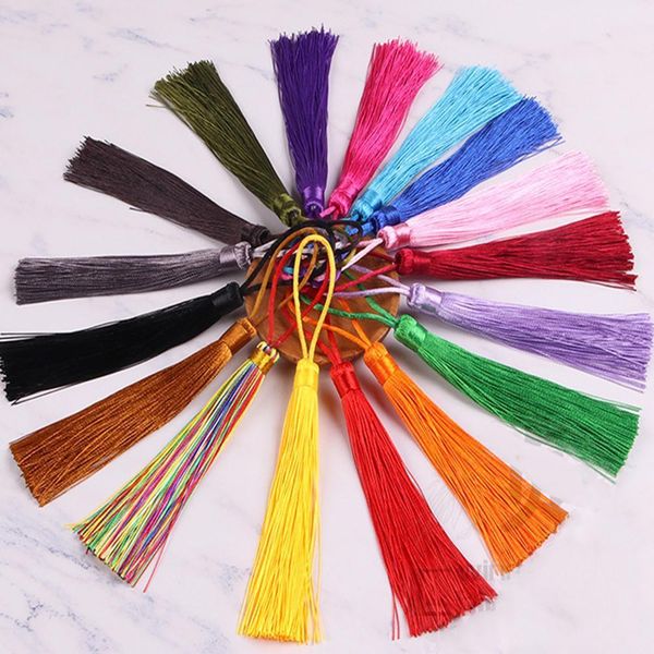5pcs lot 12cm silk tassel brush fringe bookmark tassel satin phone tassels for crafts jewelry diy sewing curtains garment decor h qylllm
5pcs lot 12cm silk tassel brush fringe bookmark tassel satin phone tassels for crafts jewelry diy sewing curtains garment decor h qylllm
