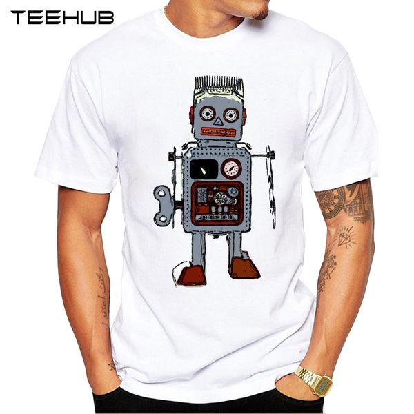 teehub мужская мода симпатичный робот урожай игрушки printed t-shirt с коротким рукавом новизна o-образным вырезом дизайн tops прохладный te
teehub мужская мода симпатичный робот урожай игрушки printed t-shirt с коротким рукавом новизна o-образным вырезом дизайн tops прохладный te