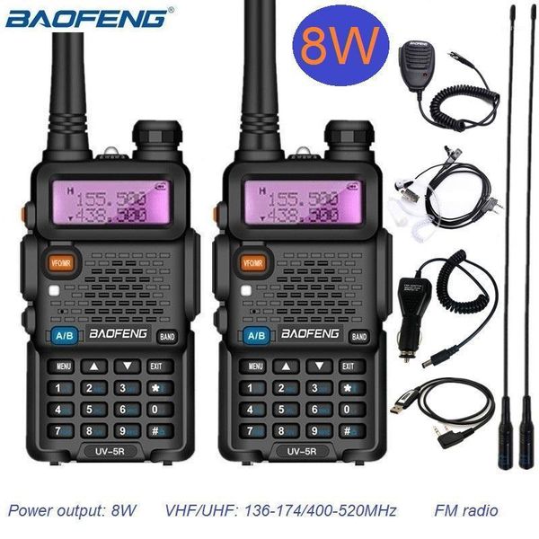 2pcs real 8w baofeng uv-5r walkie talkie uv 5r powerful amateur ham cb radio station uv5r dual band transceiver 10 km intercom1
2pcs real 8w baofeng uv-5r walkie talkie uv 5r powerful amateur ham cb radio station uv5r dual band transceiver 10 km intercom1