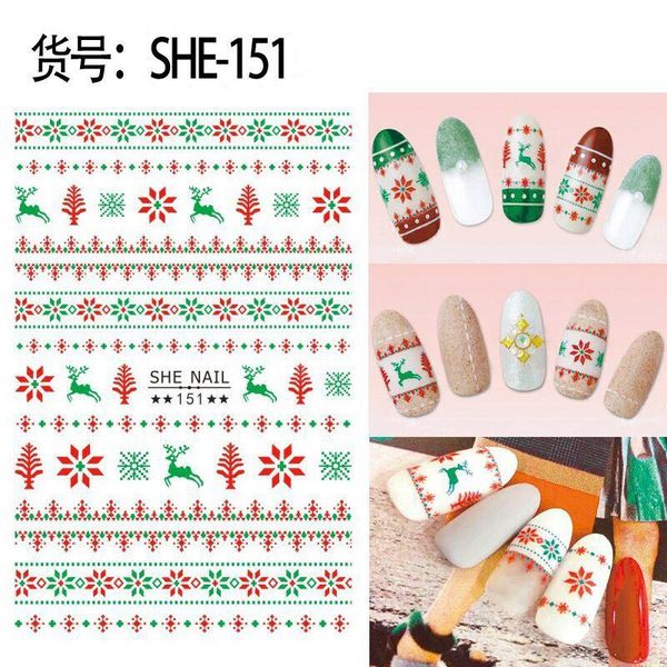 1pcs japanese-style christmas nail sticker decals 3d elk snowflake self-adhesive stickers personality waterproof decal for nails, Black
1pcs japanese-style christmas nail sticker decals 3d elk snowflake self-adhesive stickers personality waterproof decal for nails, Black