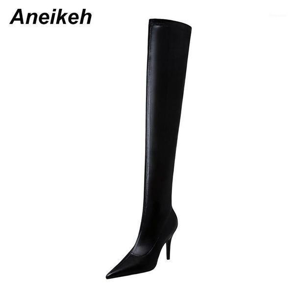 aneikeh pu over-the-knee boots 2020 new spring/autumn sewing patchwork solid pointed toe high-heeled women's riding, equestrian1, Black
aneikeh pu over-the-knee boots 2020 new spring/autumn sewing patchwork solid pointed toe high-heeled women's riding, equestrian1, Black