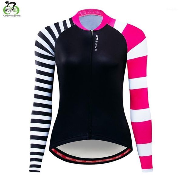 wosawe female cycling jersey long sleeves road cycling clothes spring autumn breathable long sleeves bicycle women's jersey s-xl1, Black;red
wosawe female cycling jersey long sleeves road cycling clothes spring autumn breathable long sleeves bicycle women's jersey s-xl1, Black;red