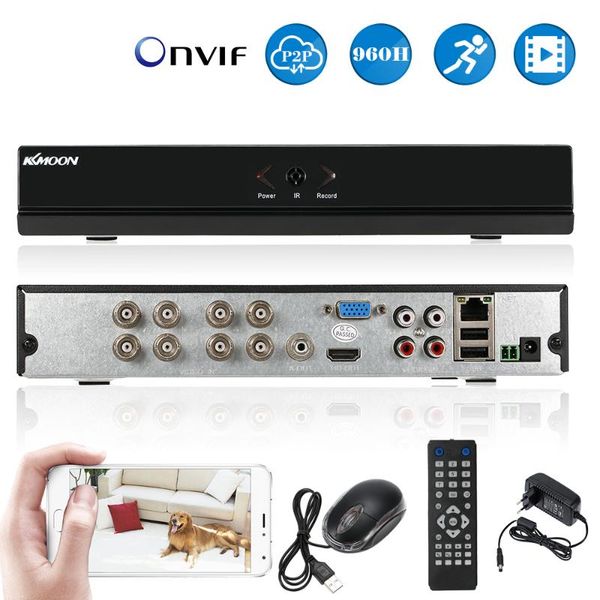 kkmoon hd 8ch dvr 960h/d1 h.264 1920 * 1080p output hdmi cctv dvr p2p 8 channel digital video recorder for security camera, Black;white
kkmoon hd 8ch dvr 960h/d1 h.264 1920 * 1080p output hdmi cctv dvr p2p 8 channel digital video recorder for security camera, Black;white