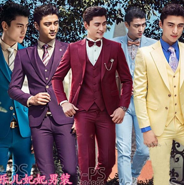 Solid color suit set men wedding suits 2020 slim formal dress male clothes men suits fashion groom suit + vest + pant, White;black
Solid color suit set men wedding suits 2020 slim formal dress male clothes men suits fashion groom suit + vest + pant, White;black