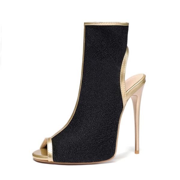 2021 the new female high heel gold slingsankle sandals size 34-46 ehmw, Black
2021 the new female high heel gold slingsankle sandals size 34-46 ehmw, Black