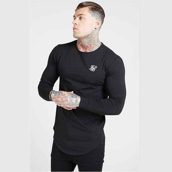 sik silk fashion men printing elastic t shirt elastic long-sleeved men slim casual sports cotton t-shirts, Black
sik silk fashion men printing elastic t shirt elastic long-sleeved men slim casual sports cotton t-shirts, Black