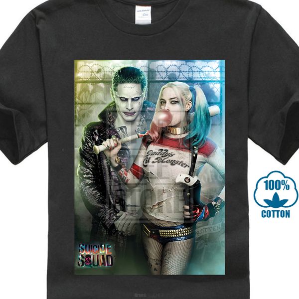 sport joker and harley quinn suicide squad movie mens black t shirt fashon new from us 025077
sport joker and harley quinn suicide squad movie mens black t shirt fashon new from us 025077