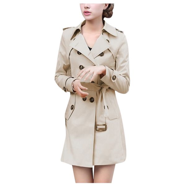 jaycosin new women's slim body belt button coat long windbreaker jacket loose fashion business autumn and winter popular 201031, Tan;black
jaycosin new women's slim body belt button coat long windbreaker jacket loose fashion business autumn and winter popular 201031, Tan;black