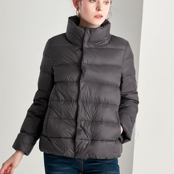 women new winter ultra light down jacket stand collar coat jackets weightless parkas bread collar warmness puffer jacket, Black
women new winter ultra light down jacket stand collar coat jackets weightless parkas bread collar warmness puffer jacket, Black