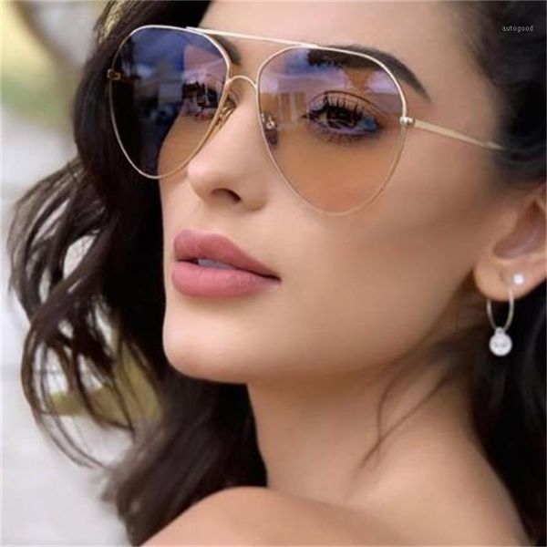 sunglasses pilot gradient metal frame sun glasses brand designer women men driving shades fashion eyewear uv4001, White;black
sunglasses pilot gradient metal frame sun glasses brand designer women men driving shades fashion eyewear uv4001, White;black