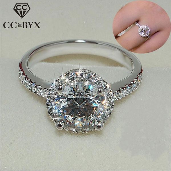 trendy rings for women s925 silver charms round stone ladies jewelry bridal wedding engagement ring anillos mujer 583, Golden;silver
trendy rings for women s925 silver charms round stone ladies jewelry bridal wedding engagement ring anillos mujer 583, Golden;silver