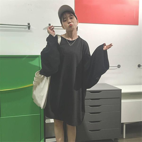 neploe woman hoodies korean dress 2020 long sleeve pullover gothic sweatshirt streetwear sweatshirts harajuku oversized dekpp, Black
neploe woman hoodies korean dress 2020 long sleeve pullover gothic sweatshirt streetwear sweatshirts harajuku oversized dekpp, Black