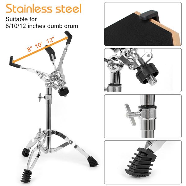 folding drum stand support for snare dumb drum percussion hardware accessory
folding drum stand support for snare dumb drum percussion hardware accessory