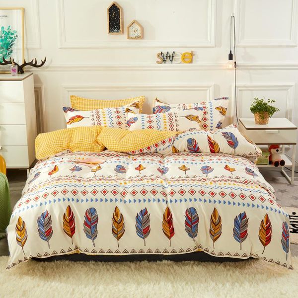 3pcs/4pcs cartoon feather bedding sets soft duvet bed cover comforter flat sheet twin full king size pillowcases
3pcs/4pcs cartoon feather bedding sets soft duvet bed cover comforter flat sheet twin full king size pillowcases