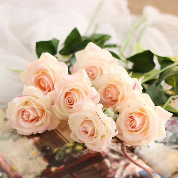 garden silk artificial flower decoration flower art living room table arrangement rose dry bouquet plastic floret
garden silk artificial flower decoration flower art living room table arrangement rose dry bouquet plastic floret