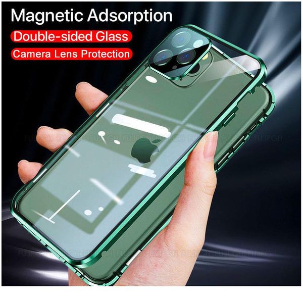360 protective double sided glass magnetic metal case for iphone 12 11 pro x xs max xr with camera lens protectio bbykxj
360 protective double sided glass magnetic metal case for iphone 12 11 pro x xs max xr with camera lens protectio bbykxj