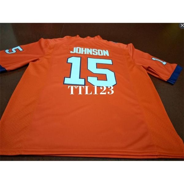 3421 clemson tigers #15 hunter johnson orange white college jersey or custom any name or number jersey, Black
3421 clemson tigers #15 hunter johnson orange white college jersey or custom any name or number jersey, Black
