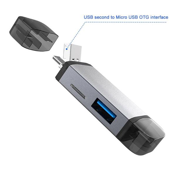 6-in-1 card reader usb2.0 sd/mmc slot micro sd/tf slot multifunctional type-c otg card reader sd/tf/ with usb
6-in-1 card reader usb2.0 sd/mmc slot micro sd/tf slot multifunctional type-c otg card reader sd/tf/ with usb