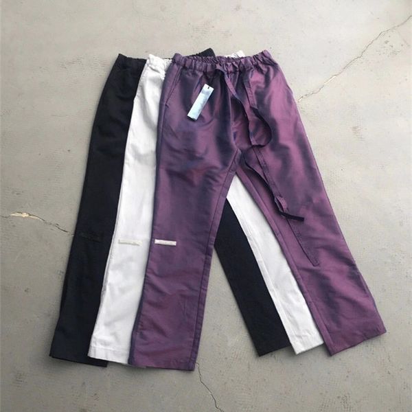 2021 new laser reflective colorful fog essentials sweatpants men women streetwear trousers pants nbpj, Black
2021 new laser reflective colorful fog essentials sweatpants men women streetwear trousers pants nbpj, Black