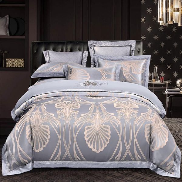 high-grade jacquard comforter bedding set king 4pcs luxury duvet cover european cotton bed sheet pillowcases for home1
high-grade jacquard comforter bedding set king 4pcs luxury duvet cover european cotton bed sheet pillowcases for home1