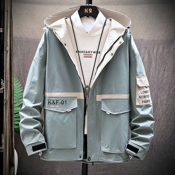 jacket men's 2020 spring and autumn new ins couple clothes trend function tooling trendy brand korean jacket, Black;brown
jacket men's 2020 spring and autumn new ins couple clothes trend function tooling trendy brand korean jacket, Black;brown
