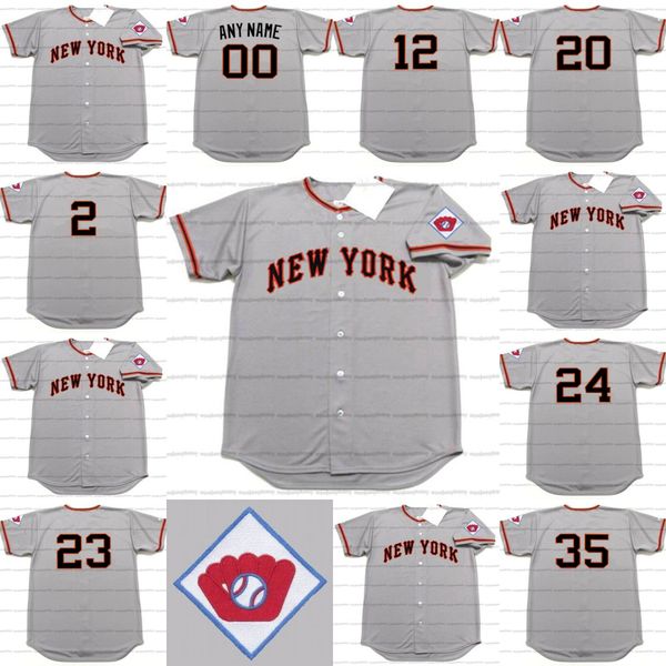 men custom baseball 1951's retro jersey 12 eddie stanky 20 monte irvin 24 willie mays 35 sal maglie 23 bobby thomson 2 leo durocher, Blue;black
men custom baseball 1951's retro jersey 12 eddie stanky 20 monte irvin 24 willie mays 35 sal maglie 23 bobby thomson 2 leo durocher, Blue;black