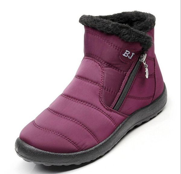 2020 waterproof women winter shoes couple snow boots warm fur inside antiskid bottom keep warm mother casual boots, Black
2020 waterproof women winter shoes couple snow boots warm fur inside antiskid bottom keep warm mother casual boots, Black