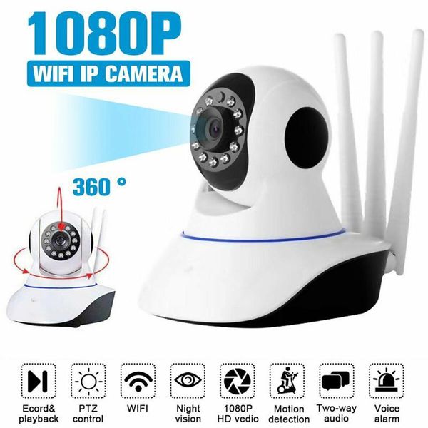 cameras 1080p wireless wifi ip cctv camera waterproof night vision home security baby monitor two-way audio vedio surveillance
cameras 1080p wireless wifi ip cctv camera waterproof night vision home security baby monitor two-way audio vedio surveillance