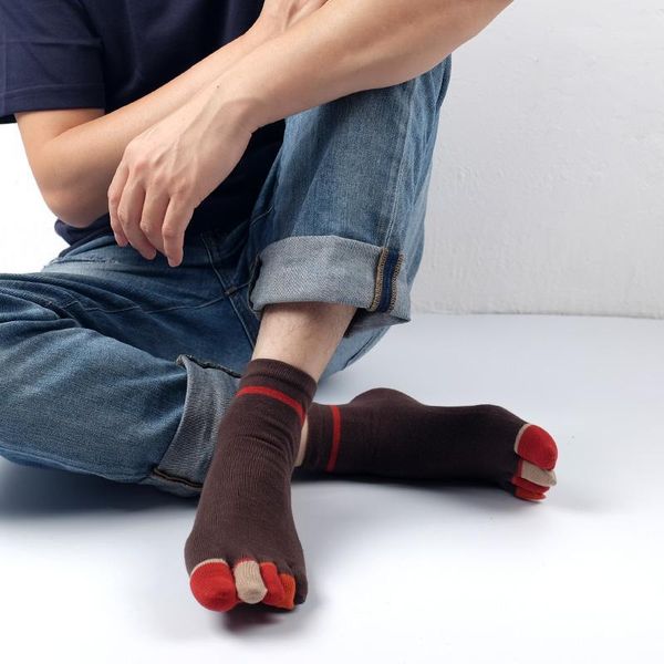 3 pairs cotton mix color 5 toes socks men five fingers leisure toe socks crew male1, Black
3 pairs cotton mix color 5 toes socks men five fingers leisure toe socks crew male1, Black
