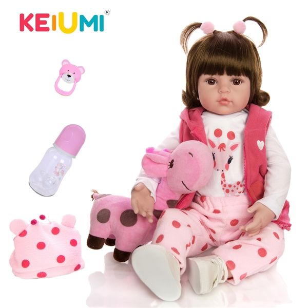 keiumi reborn baby doll toy cloth body stuffed realistic baby doll with giraffe toddler birthday christmas gifts y200111
keiumi reborn baby doll toy cloth body stuffed realistic baby doll with giraffe toddler birthday christmas gifts y200111