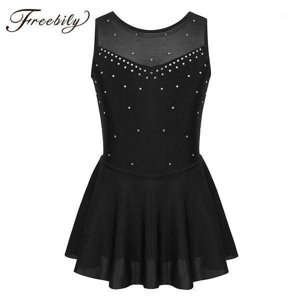 kids sparkly rhinestone tulle ballet gymnastics leotard girls figure skating dress children lyrical contemporary dance costumes1, Black;red
kids sparkly rhinestone tulle ballet gymnastics leotard girls figure skating dress children lyrical contemporary dance costumes1, Black;red